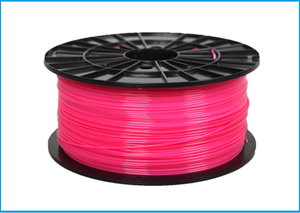 图片 PLA tlačová struna 1,75 - vlákno ružové 1 kg