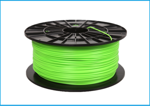 Obrázok PLA tlačová struna 1,75 - vlákno zeleno-žlté 1 kg
