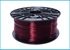 Imagen de ABS-T tlačová struna 1,75 - vlákno transparentná červená 1 kg