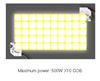 图片 LED COB X10 modulárne 10x | 9V | 1000 lm | 2100 mA | 5000K